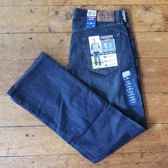 denizen from levi's men's relaxed fit jeans 285